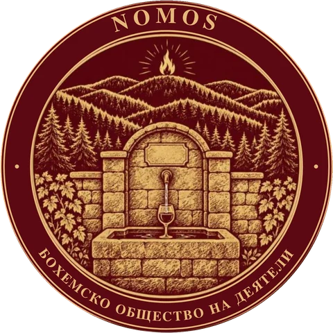 Печатът на NOMOS – бохемско общество на деятели
